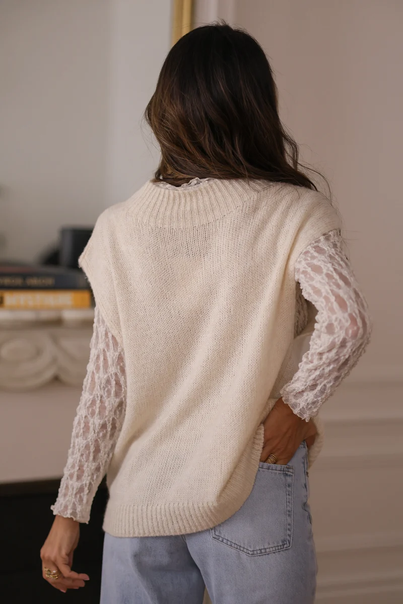 Pull Chloé écru