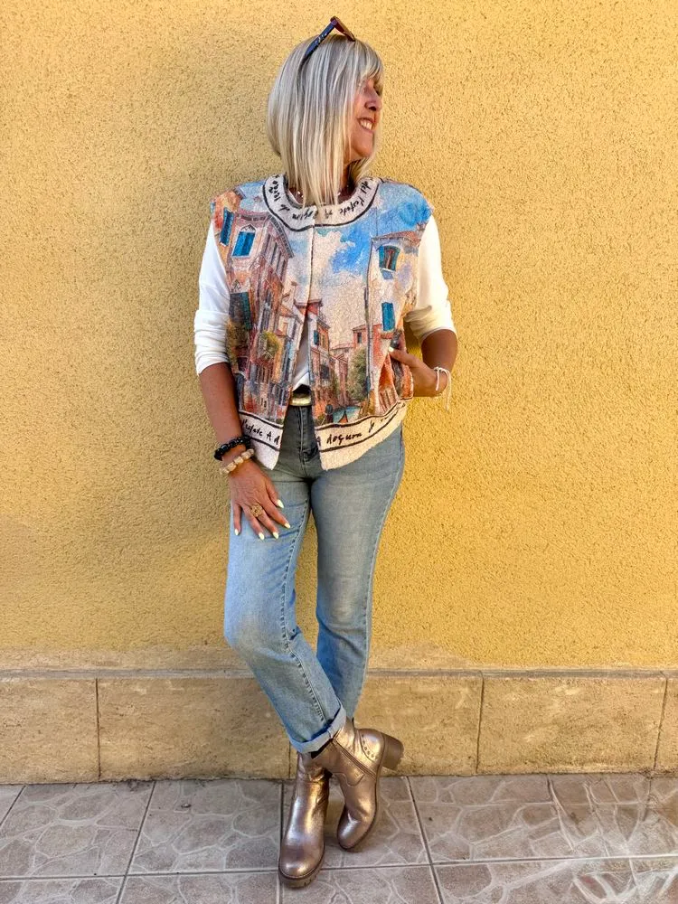 Veste sans manches Miléna Sicilia