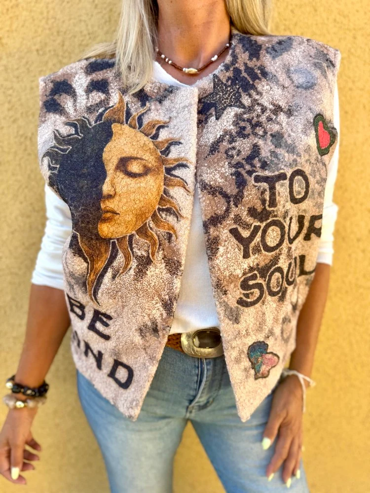 Veste sans manches Miléna Be Kind