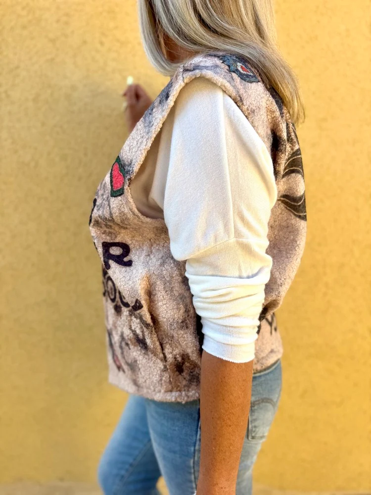 Veste sans manches Miléna Be Kind