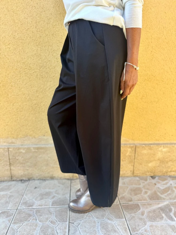Pantalon barrel Alonzo noir