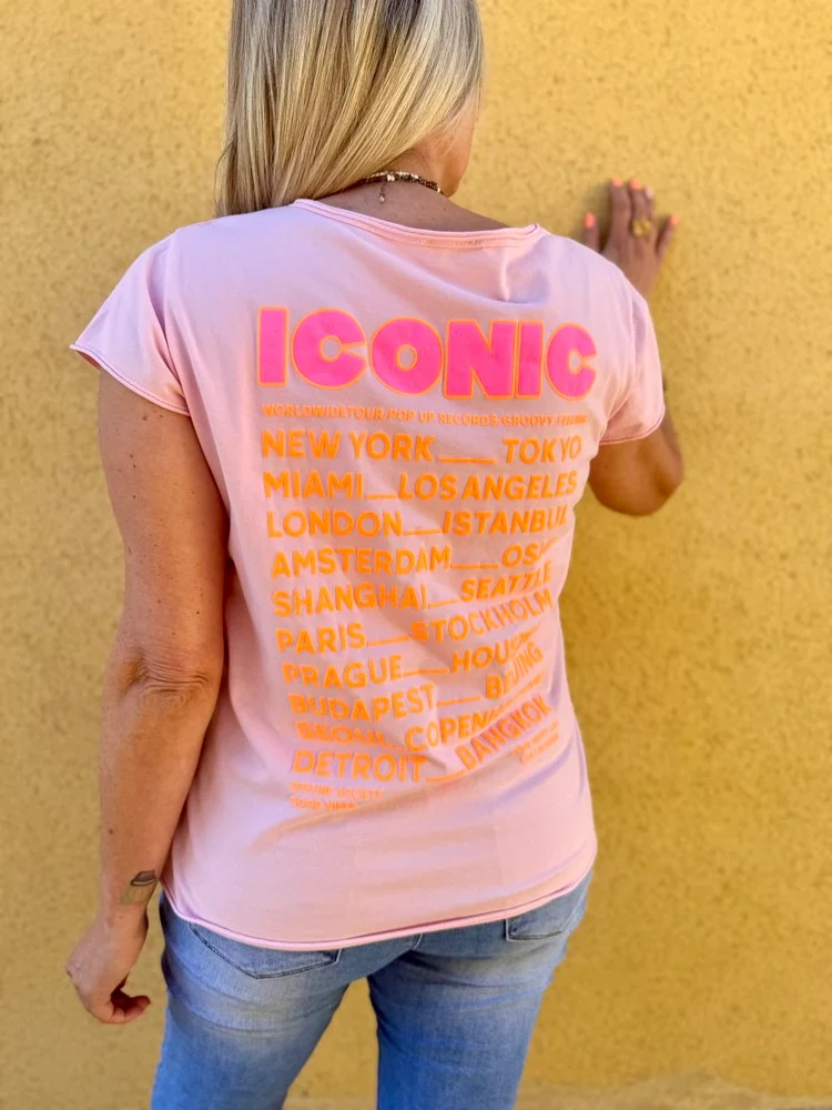 Teeshirt Iconic rose