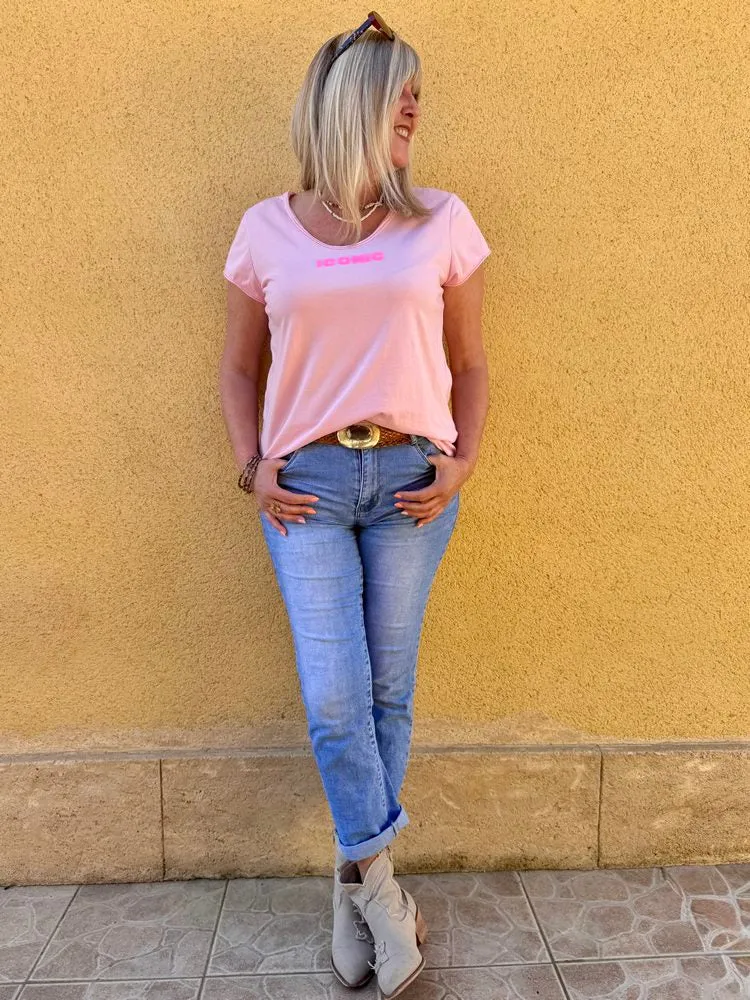 Teeshirt Iconic rose
