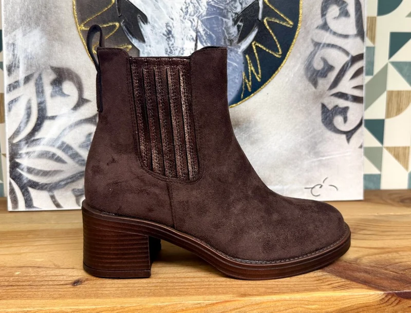 Bottines Lola chocolat