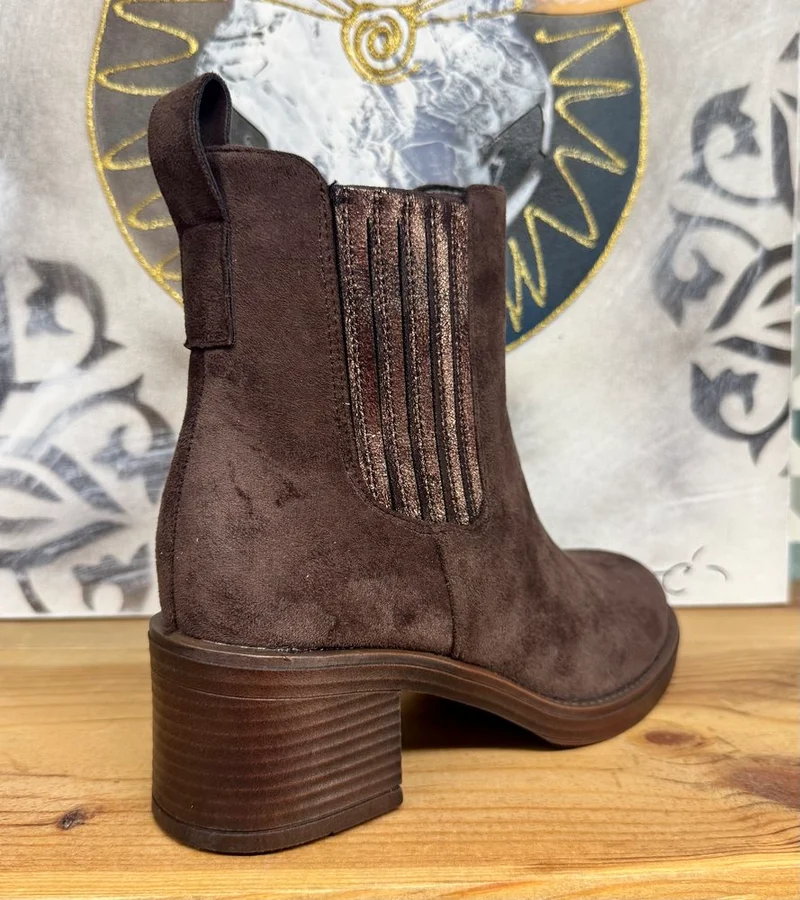 Bottines Lola chocolat