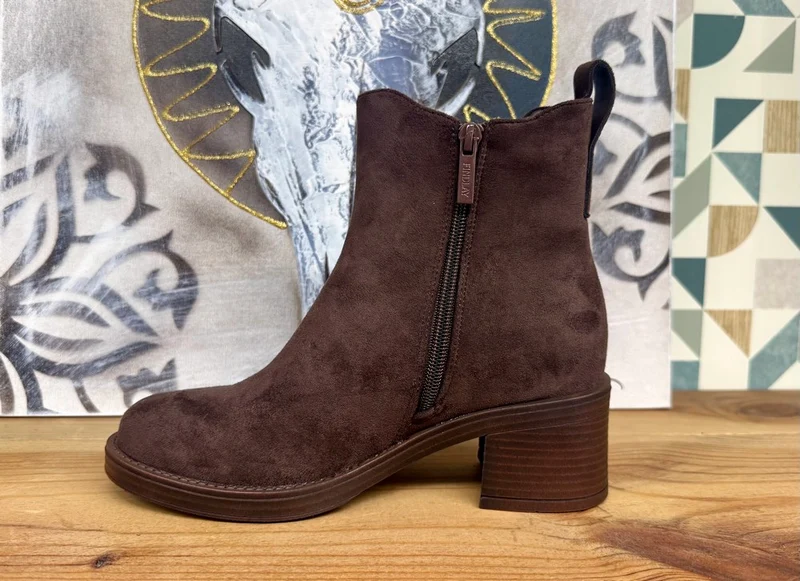 Bottines Lola chocolat
