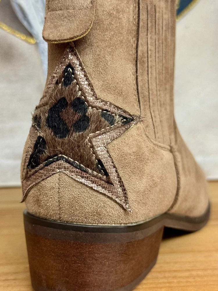 Bottines Sofia Etoile taupe