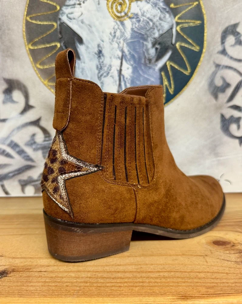 Bottines Sofia Etoile caramel