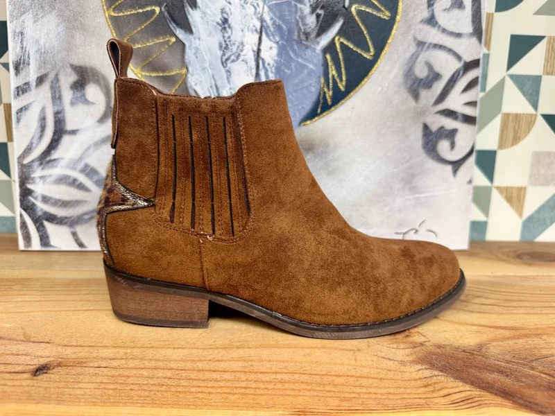 Bottines Sofia Etoile caramel