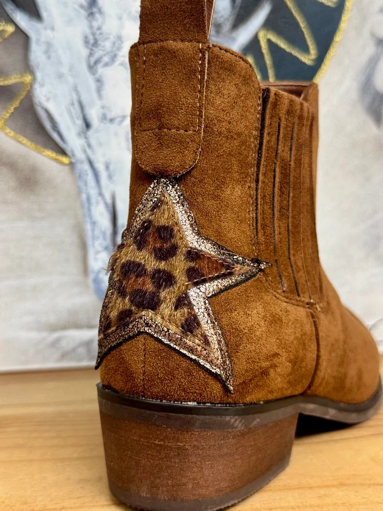 Bottines Sofia Etoile caramel