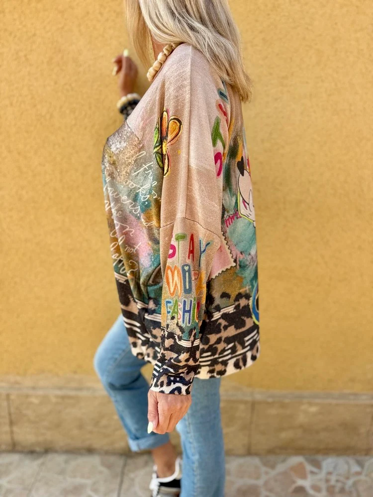 Pull doré méga loose Valentino Day Dream