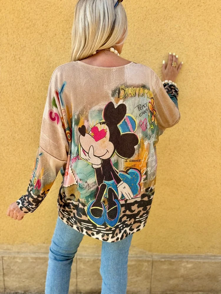 Pull doré méga loose Valentino Day Dream