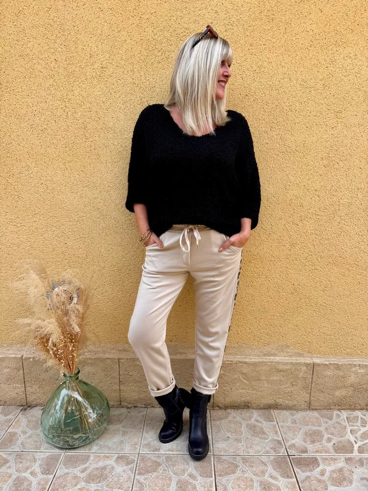 Jogg Théo beige