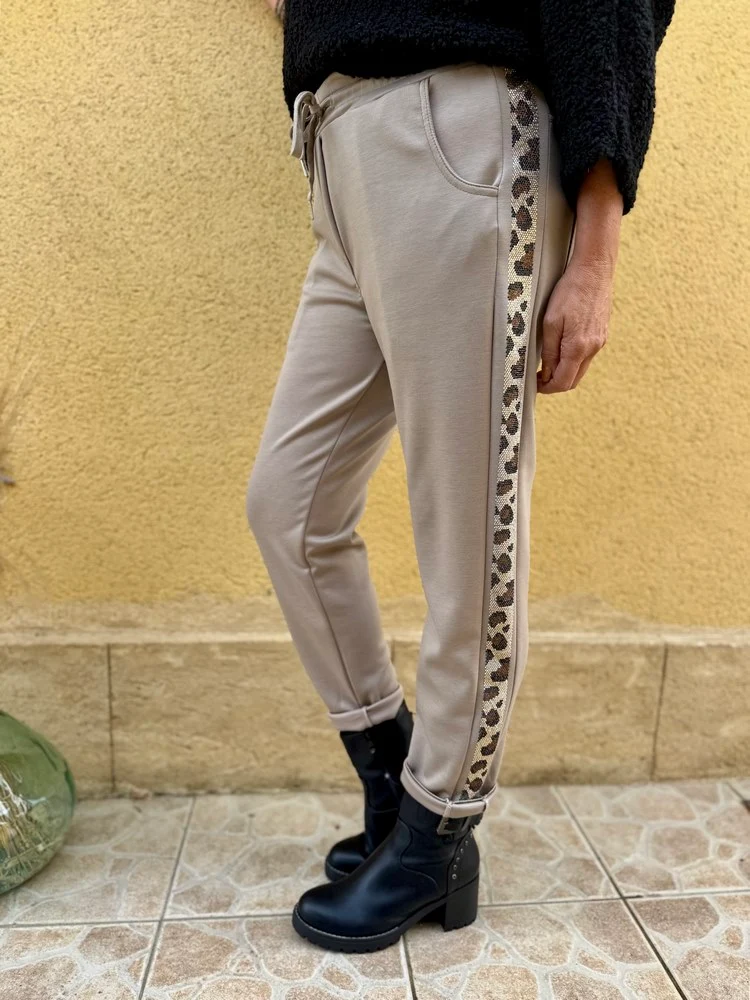 Jogg Théo taupe