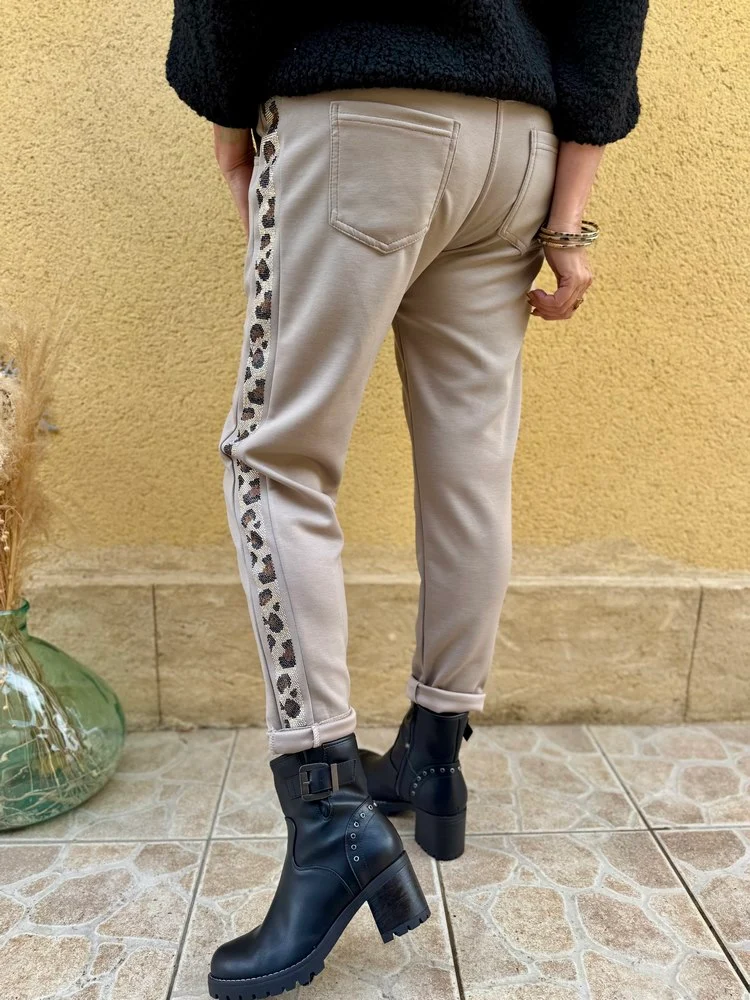 Jogg Théo taupe