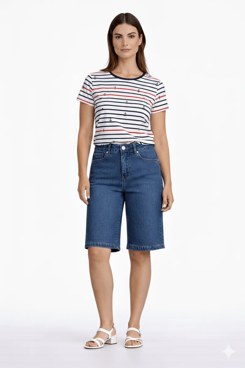Short bermuda ample