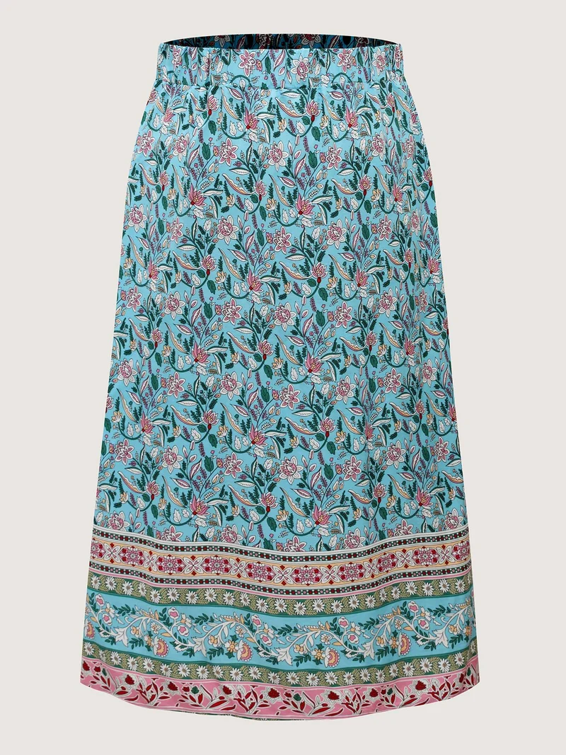 Floral Print Tassels Co-Ord Set