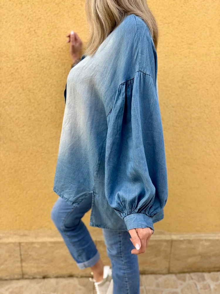Chemise méga loose en Tencel Angela