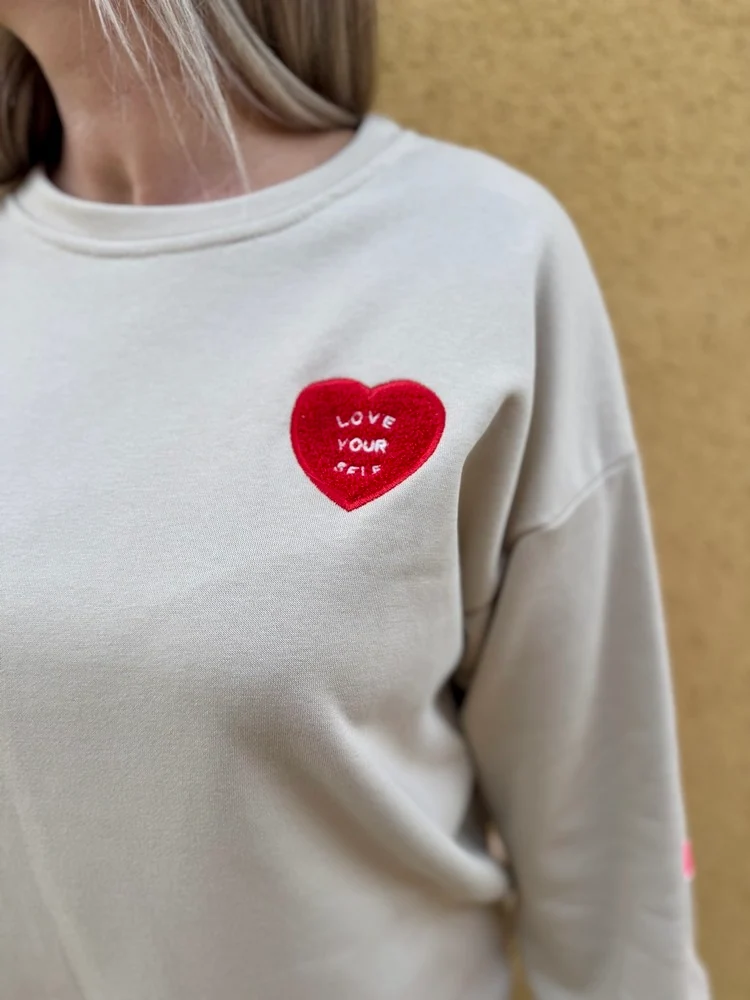 Sweat Love Yourself beige