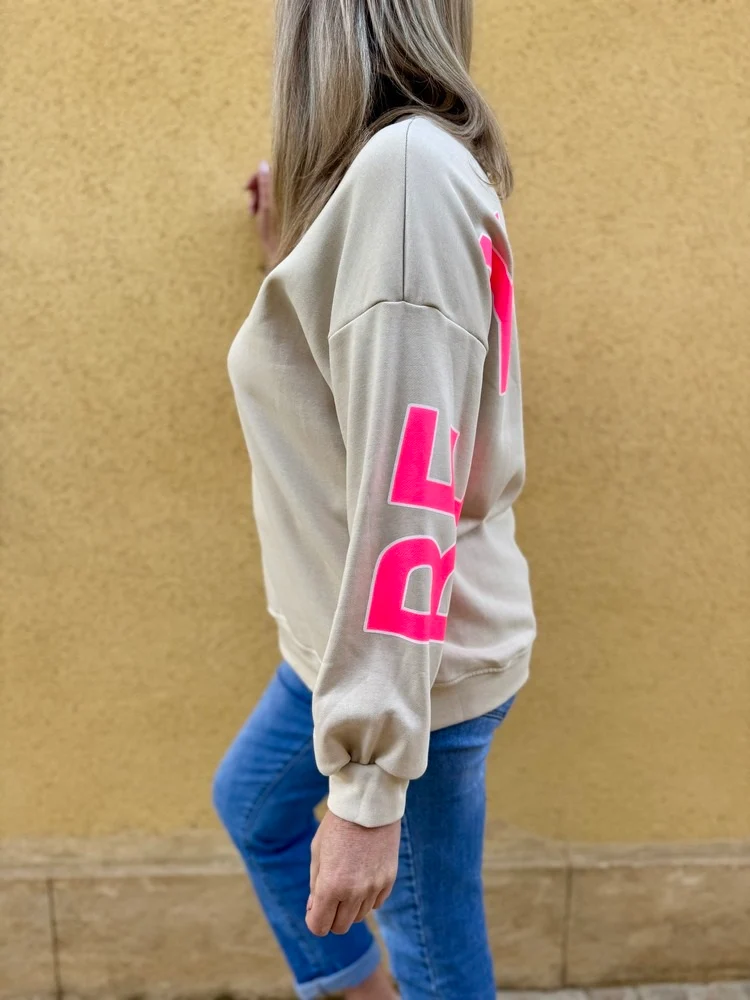 Sweat Love Yourself beige