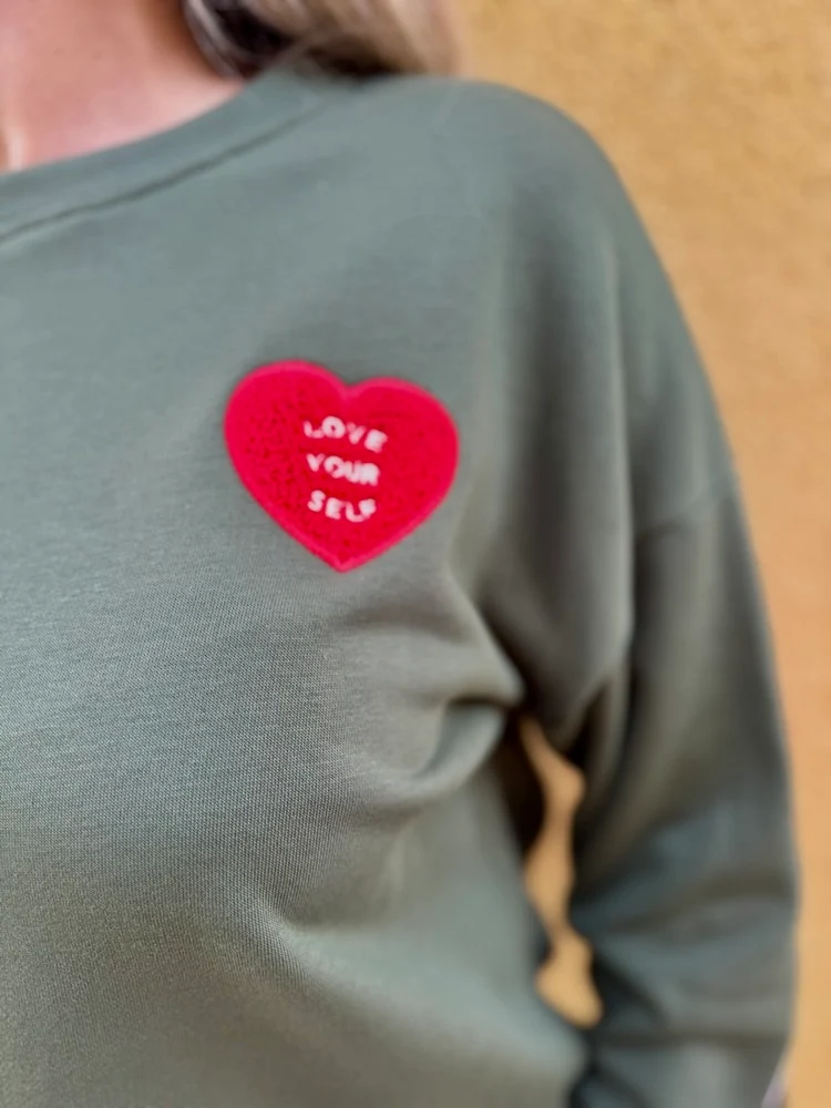 Sweat Love Yourself kaki