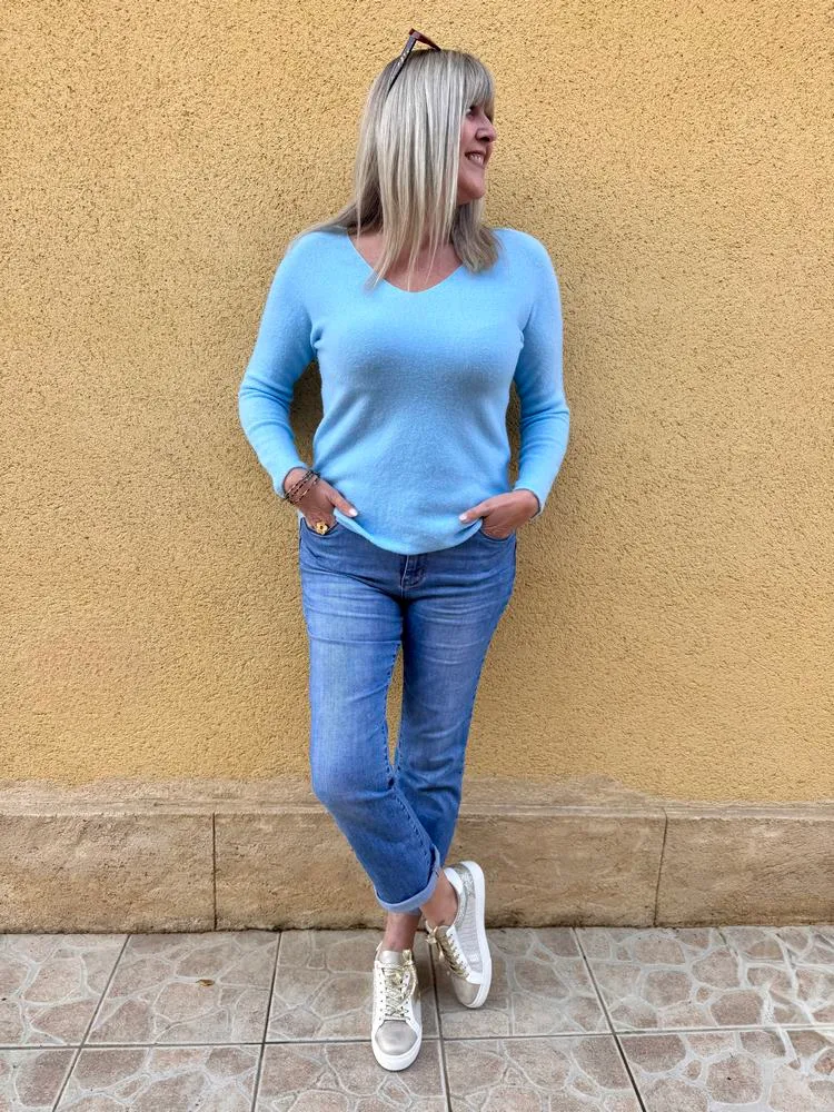 Pull Milo bleu ciel
