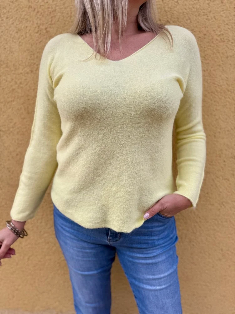 Pull Milo jaune