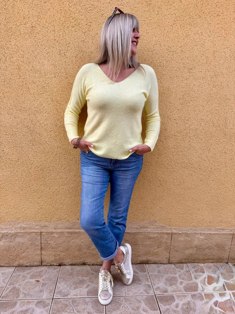 Pull Milo jaune