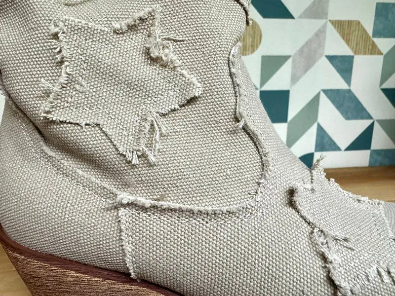 Bottines Lisa Etoile beige