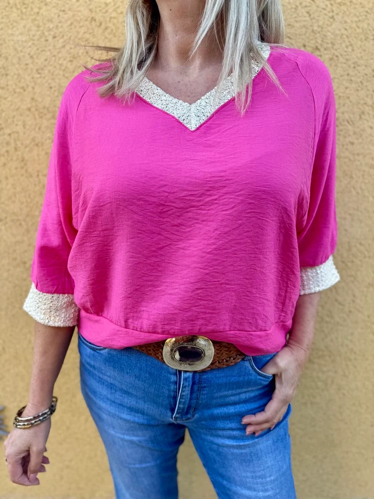 Tunique Ariana fuchsia