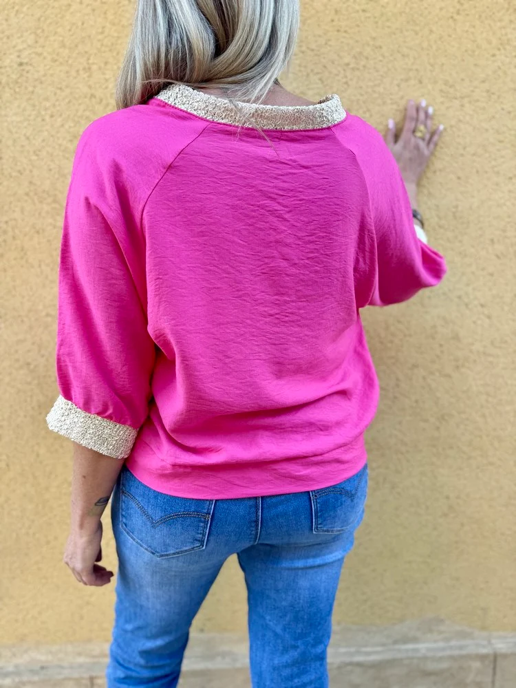 Tunique Ariana fuchsia