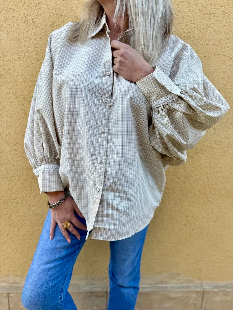 Chemise Sonia beige