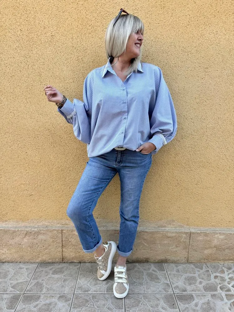 Chemise Sonia bleu