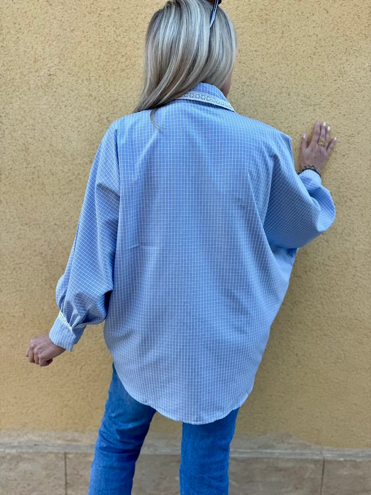 Chemise Sonia bleu