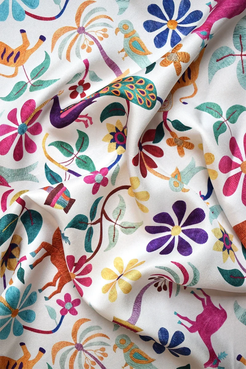 Foulard en soie Jaipur