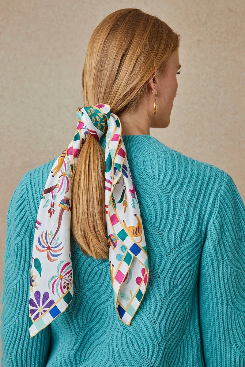 Foulard en soie Jaipur