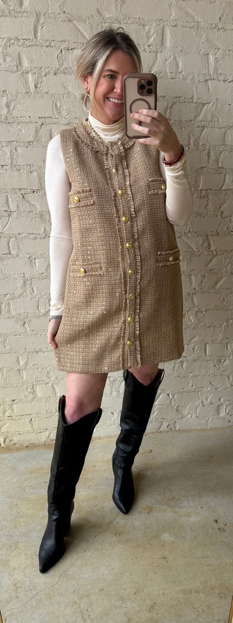 TWEED CLASSIC DRESS