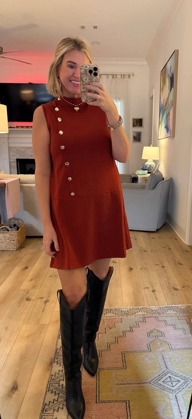 JENNIFER SLEEVELESS DRESS