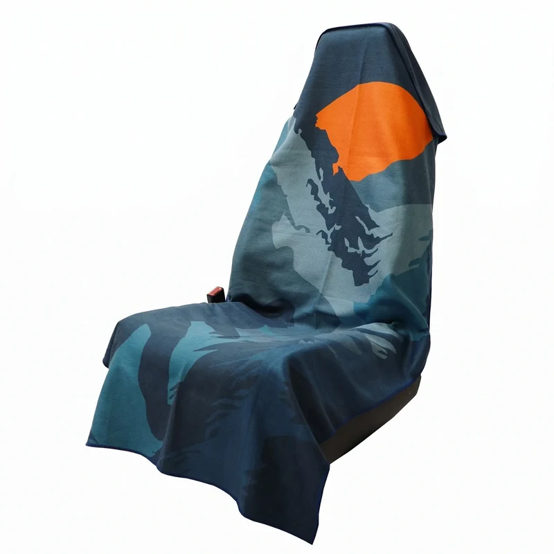 Car Seat Cover Towel | Universal Waterproof Seat Protector for Outdoor Adventures