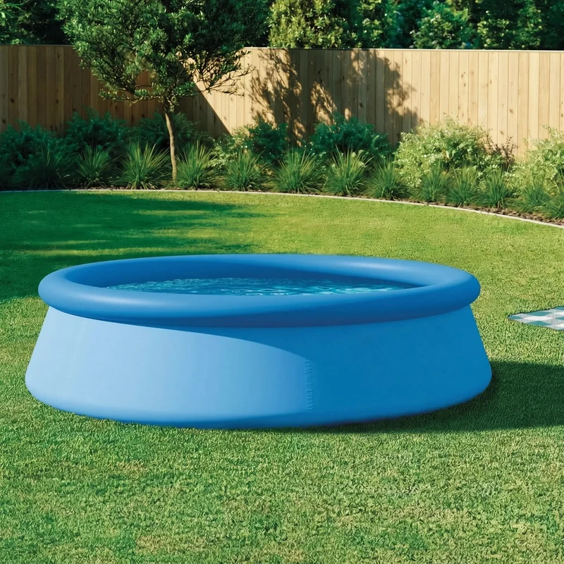 Round Inflatable Easy Set Swimming Pool | Ø244 × 61 cm Garden Pool