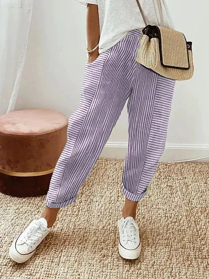 Pantalon Ample et Décontracté pour Femmes