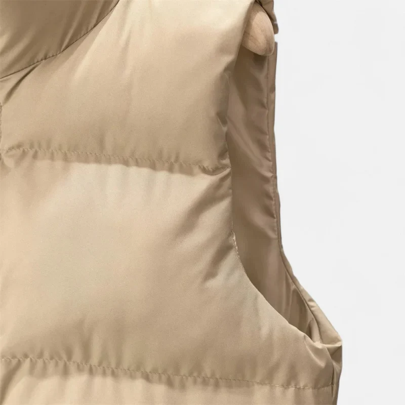 Veste Chaude à Taille Haute sans Manches pour Femmes