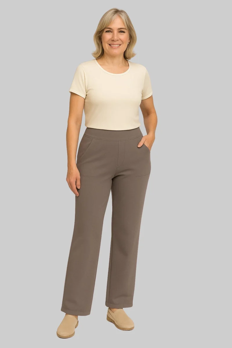 Pantalon Yoga Taille Haute et Poches pour Femmes