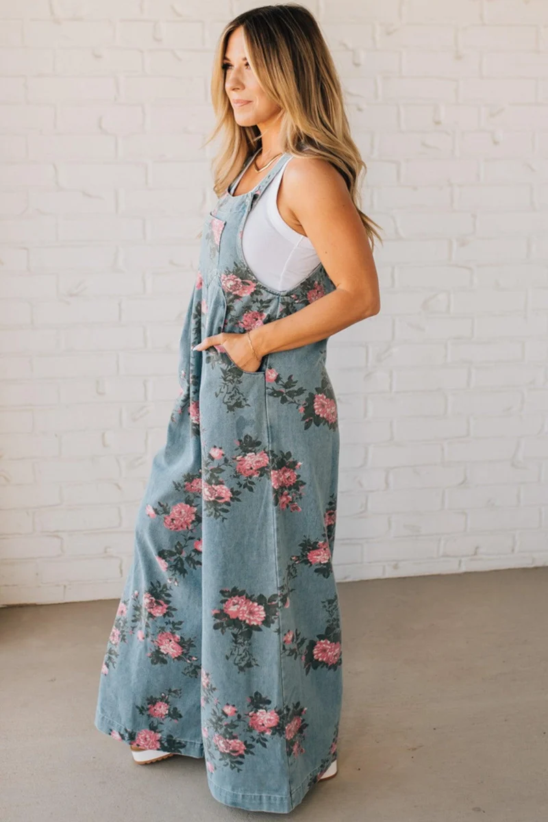 Salopette Femme Imprimé Floral