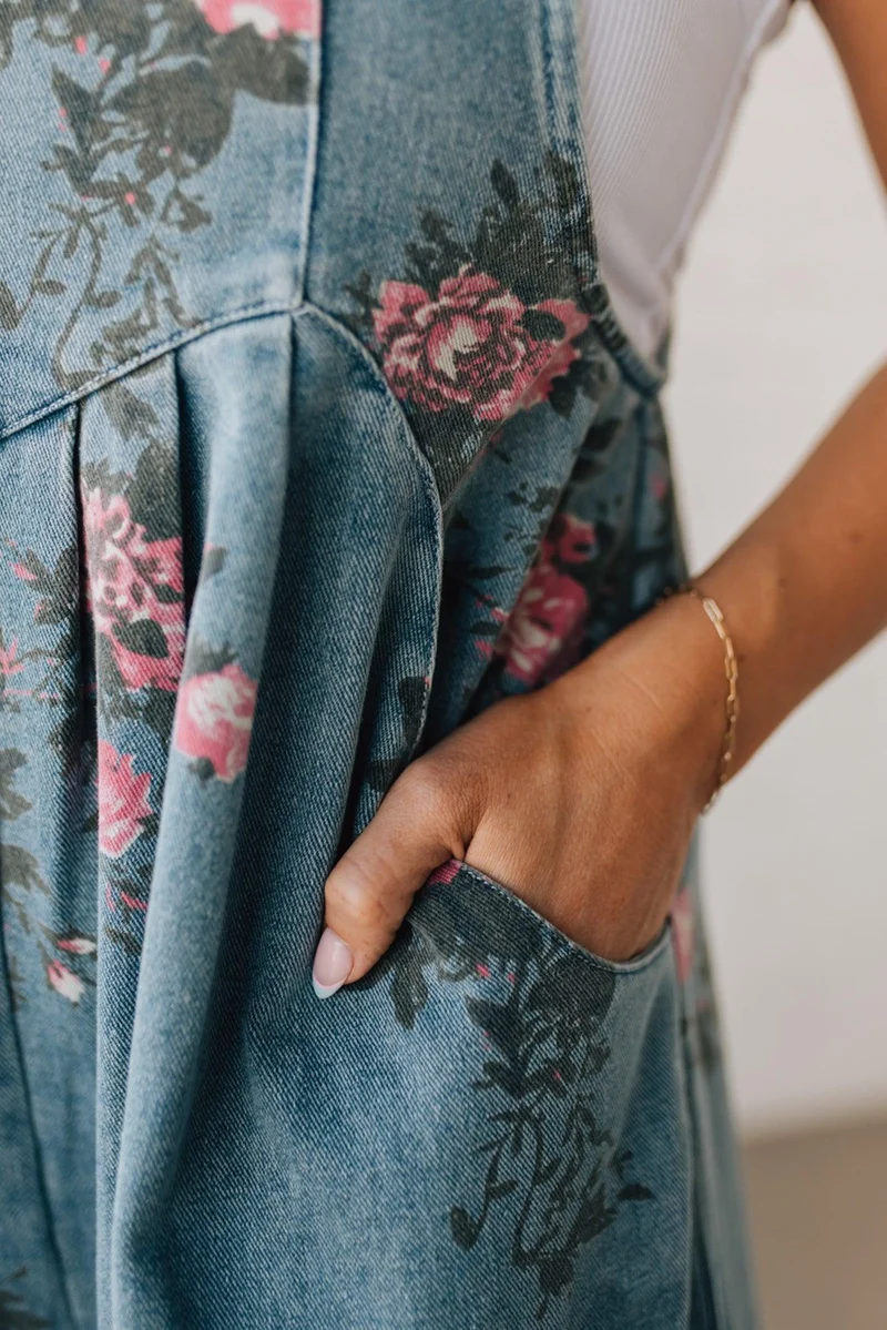 Salopette Femme Imprimé Floral