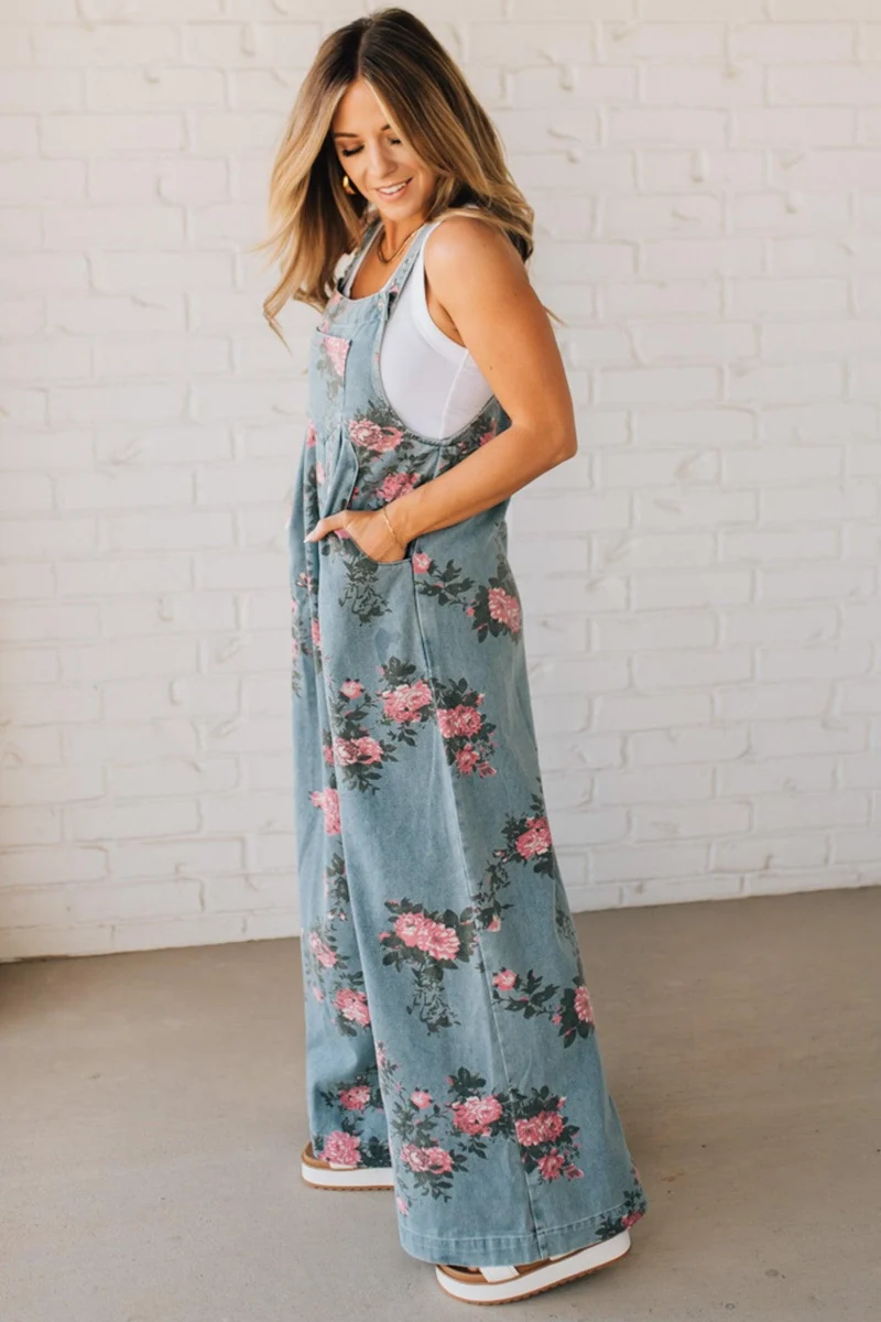 Salopette Femme Imprimé Floral