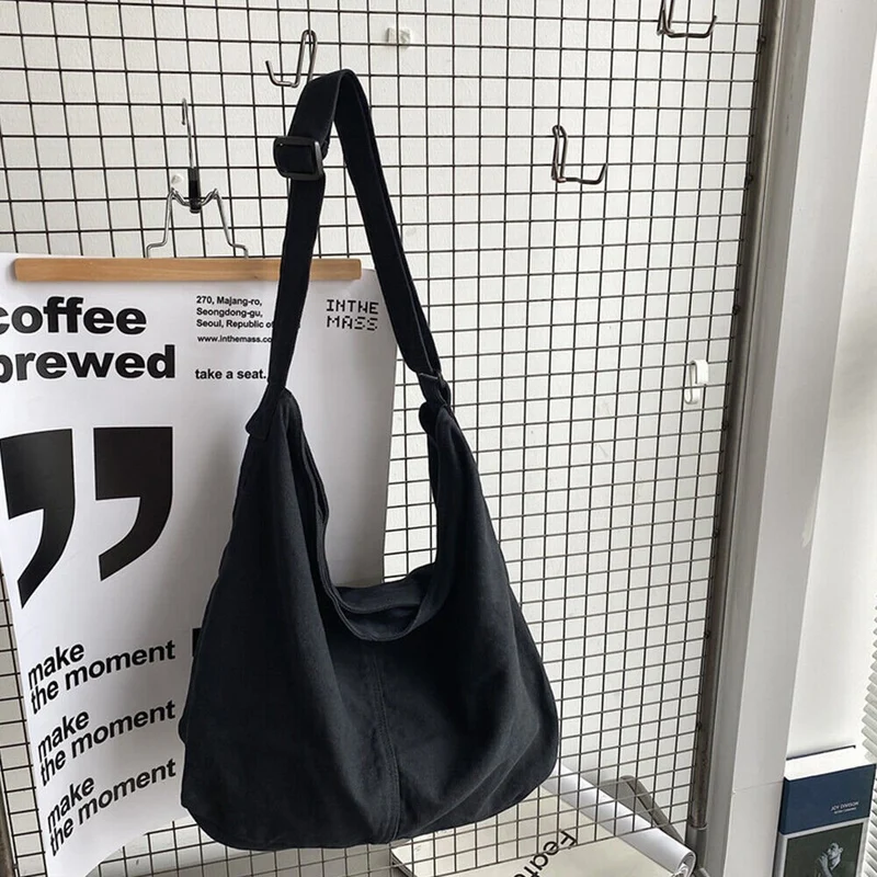 Sac à Bandoulière en Toile pour Femmes