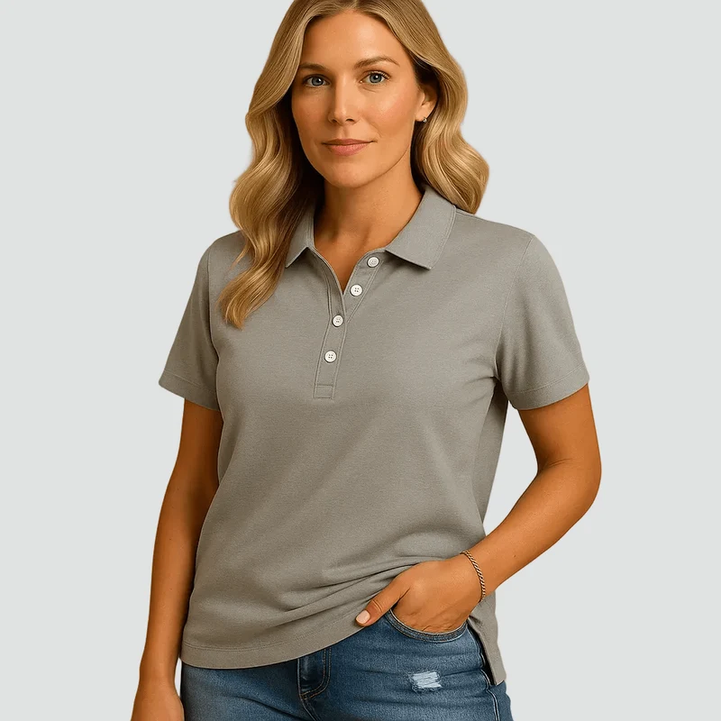 Polo Femme Casual Manches Courtes pour Femmes