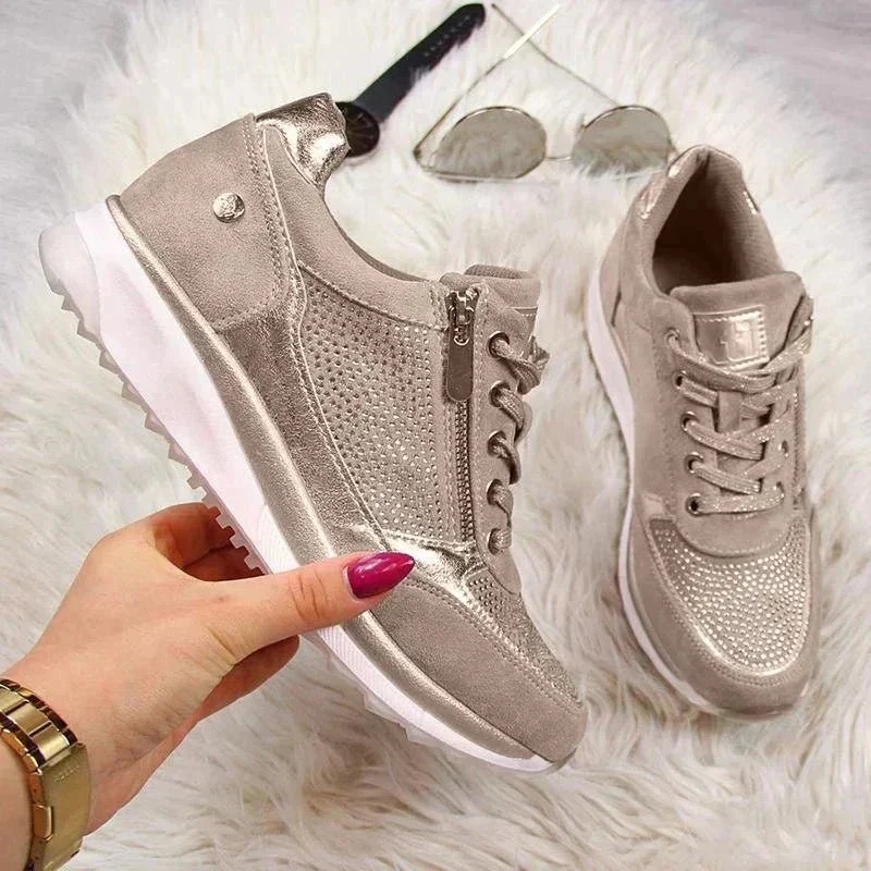 Chaussures à Enfiler Confortables en Cuir pour Femmes