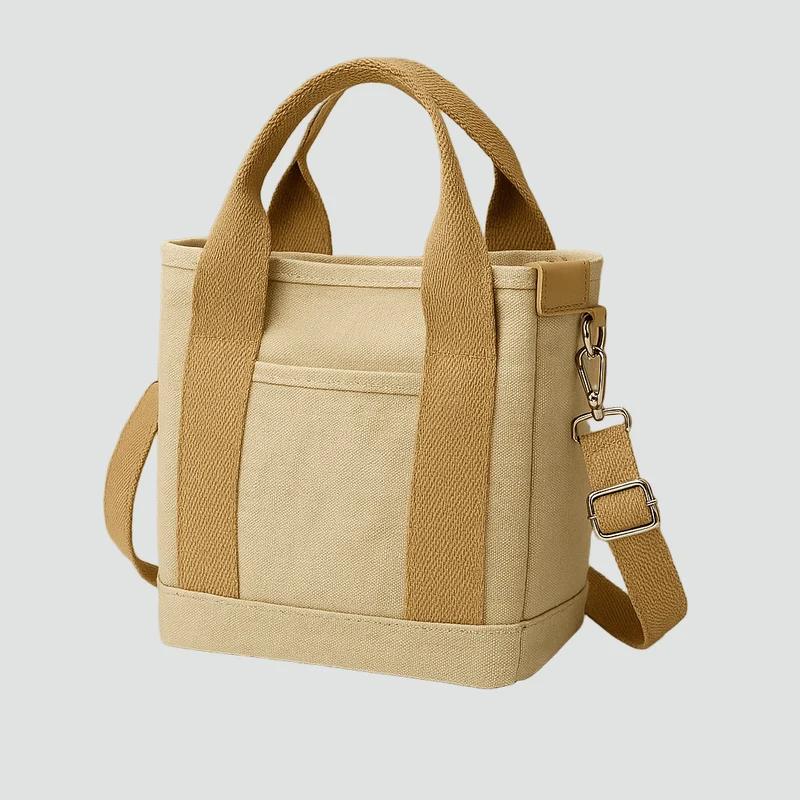 Sac fourre-tout en toile grande capacité pour femmes